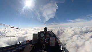 Gliding in wave at Aboyne - UKMSC 2023