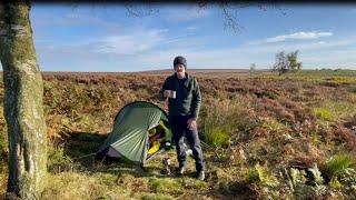 Wild Camping on a Ancient Bronze Age Moorland