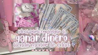 CÓMO GANAR DINERO SIENDO MENOR DE EDAD O ADOLESCENTE  | softly