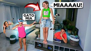 DESAFIO EXTREMO DO GATO MIA  - Valentina Pontes