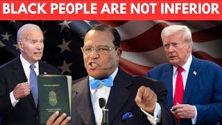 Never look down on Black people - Louis Farrakhan educates the world.