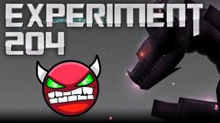 EXPERIMENT 204 BY HHYPER // HARD DEMON // Geometry Dash 2.11