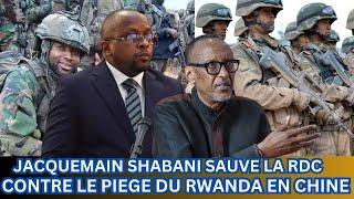 HKTODAY 11.9:  EN CHINE, JACQUEMAIN SHABANI SAUVE LA RDC CONTRE LE PLAN DE KAGAME