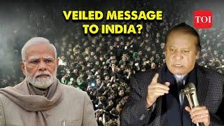 Pakistan elections 2024: Nawaz Sharif's Hidden Message for India in his Victory Speech