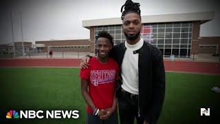 Damar Hamlin's big surprise for teen athlete