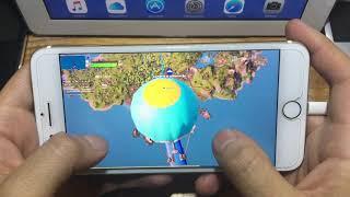 Jugando Fortnite en el iPhone 7 Plus | LimonTouch