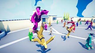 BATTLE ROYAL of the SECRET UNITS Fighters  | Totally Accurate Battle Simulator TABS