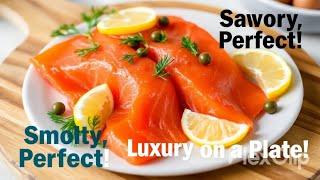 Smoked Salmon Recipe: A Delicious and Easy-to-Make Delicacy@CS.Food24#food,#trending,#viralvideo