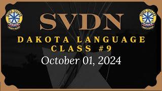 SVDN - Dakota Lamguage Class 9