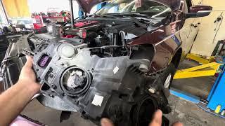 2014 VW Passat headlight assembly replacement