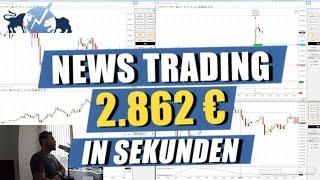 Nonfarm Payrolls Live Trading #TradeDerWoche