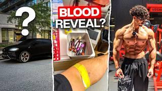 Day in the Life of a “Fake Natty” Millionaire (Blood Test, Lambo Wrap & Gym PRs)