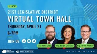 21st District Virtual Town Hall