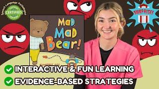 Speech Therapist Reads "Mad Mad Bear" | Guilt-Free Screen Time | Books for Kids