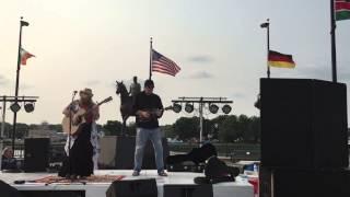 Kathy Cechetti and Steve Catron, Route 66 at 2015 Petunia Fest