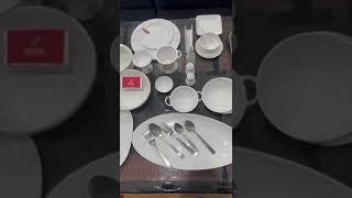 White Melamine Tableware Set of Regal Horeca