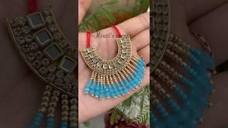 How to make jewellery  for Laddu Gopal ji at home #shorts #laddugopal #diy #easy