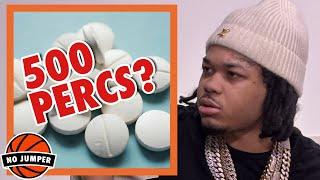 Q50 on Snorting Percs, Denies Having Beef with Trap City