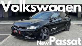 NEW 2024 Volkswagen Passat R-Line - POV Interior and Exterior Walkaround & Drive