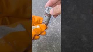 Making a small burner 2 inch x 1/2 #shortvideo #komporburner #burner #stoveoil