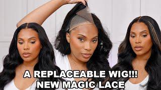 THIS WIG IS A GAME CHANGER !!! REPLACE YOUR LACE CLOSURE | ABSOLUTELY AMAZING MAGIC LACE