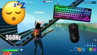 SteelSeries Apex Pro TKL ASMR Rezon ay 1V1 Build Fight Satisfying Gameplay Fortnite 360 FPS 4K