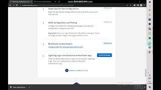 Multi-Factor Authentication |Step 3| Multi-Factor Authentication and Single Sign-On Settings
