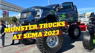 MONSTER TRUCKS OF SEMA 2023 | SEMA DAY 2 NOVEMBER 1 2023