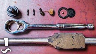 Making a Socket Wrench from Damascus Steel! Part 1