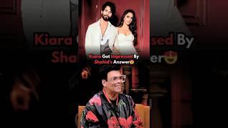 Did Kiara Advani Got Impressed By Shahid?Karan Johar #kiaraadvani #karanjohar #bollywood