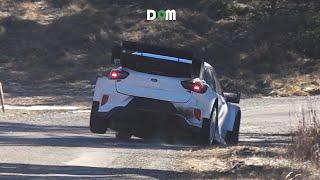 Rally Montecarlo 2025️Test MUNSTER - Ford Puma Rally 1