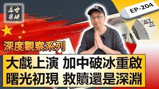 大戲上演，驚天轉折，加中關係，破冰重啟，深度解析兩國和解，是合作還是算計？是救贖還是深淵？【莊也雜談204】