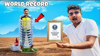 We Broke The World Record- Trying 5 Guinness Book Of World Record - ये तो सच में रिकार्ड टूट गया