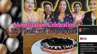 |The biggest achievement in my life is getting my Youtube channel Monitized|Monetization Celebration