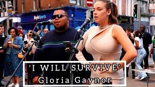 BEST PERFORMANCE OF MY LIFE | Gloria Gaynor - I Will Survive | Allie Sherlock & Fabulous Fabio cover