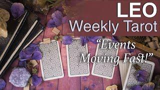 LEO "A MESSAGE WILL REQUIRE A FAST RESPONSE!" Weekly Tarot Reading June 16 to 22 2025 #weeklytarot