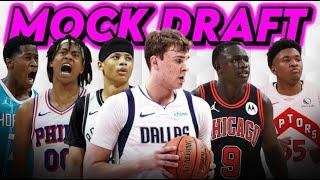 2025 NBA Mock Draft *FULL FIRST ROUND* | NBA Mock Draft Monday!