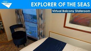 EXPLORER OF THE SEAS Virtual Balcony Stateroom Tour (Royal Caribbean International)