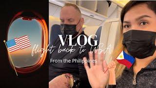 Flight from the Philippines to USA|We Got Upgraded? My experience