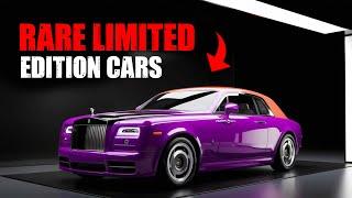 Top 10 Rare Limited Edition Cars You Won’t Believe Existed - Global Car Treasure