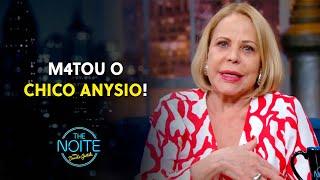 Claudete Troiano cai no riso ao lembrar seu grande furo na TV | The Noite (14/11/24)