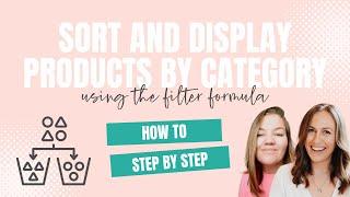 Creating Filters for Each Individual Category In Your Google Sheets Spreadsheet