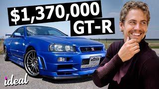 Paul Walker's $1.37m Skyline R34