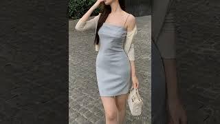 [에이진] 뷔스티에 슬림라인 미니원피스 (2colors) #ootd #fashion #여름코디 #데일리룩 #쿠팡추천 #슬립 #치마 #SUMMER #섹시 #글램 #결혼식 #하객룩