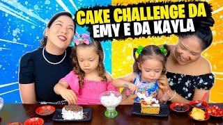 CAKE CHALLENGE DA EMY E KAYLA | Blog das irmãs