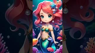 Mermaid story #shorts #Ai #cartoon #shortvideo #yt # trending #bedtimestories #BTS #mermaid  #short