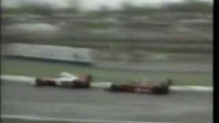 Gran Premio de Mexico F1 1990 - Mansell vs Berger [Last 4 laps]