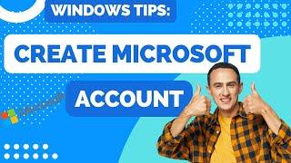 How to Create a Microsoft Account