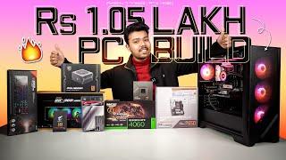 1.05 Lakh Gaming/Editing PC Build | AMD Ryzen 7 7700X & RTX 4060 