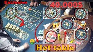 LIVE ROULETTE | Exclusive [FULL WINS] Huge win In real casino roulette  Hot Table  2024-06-27